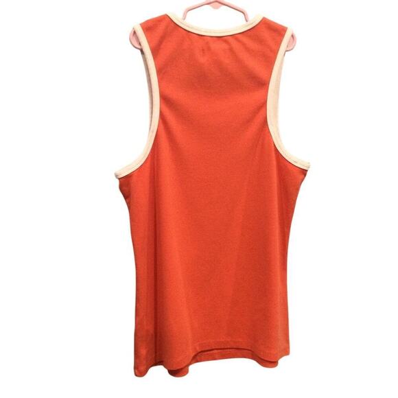 Anthropologie Maeve Womens Amalfi Coastal Sleeveless Tank Top Size Large Orange - Picture 6 of 13
